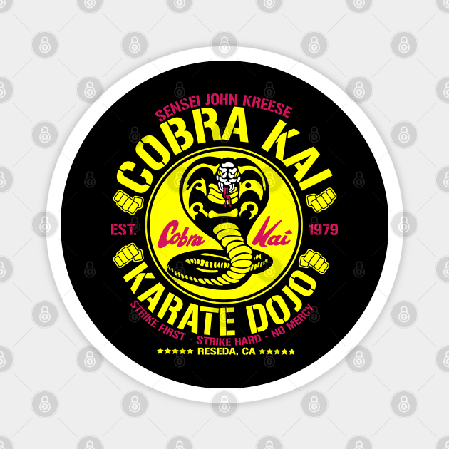 Cobra Kai Karate Dojo Magnet by carloj1956